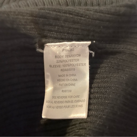 Women’s Almost Famous Body-con Dress Sheer Mesh Puff Sleeve And Mock Neck Size S - Picture 3 of 3